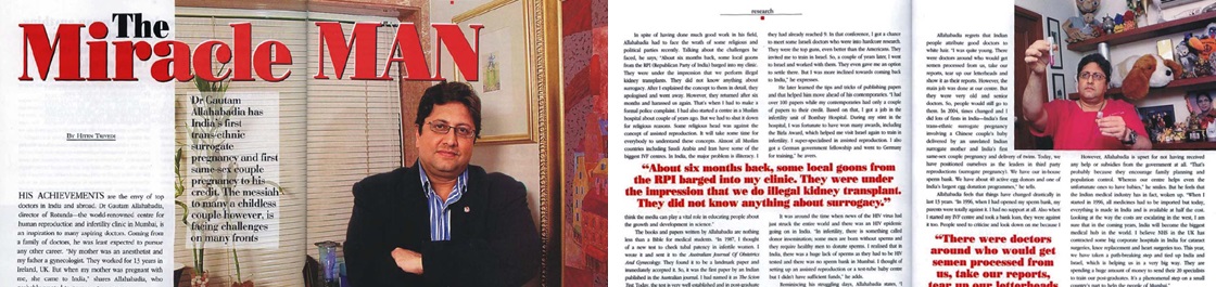 Dr. Gautam Allahbadia - The Miracle Man